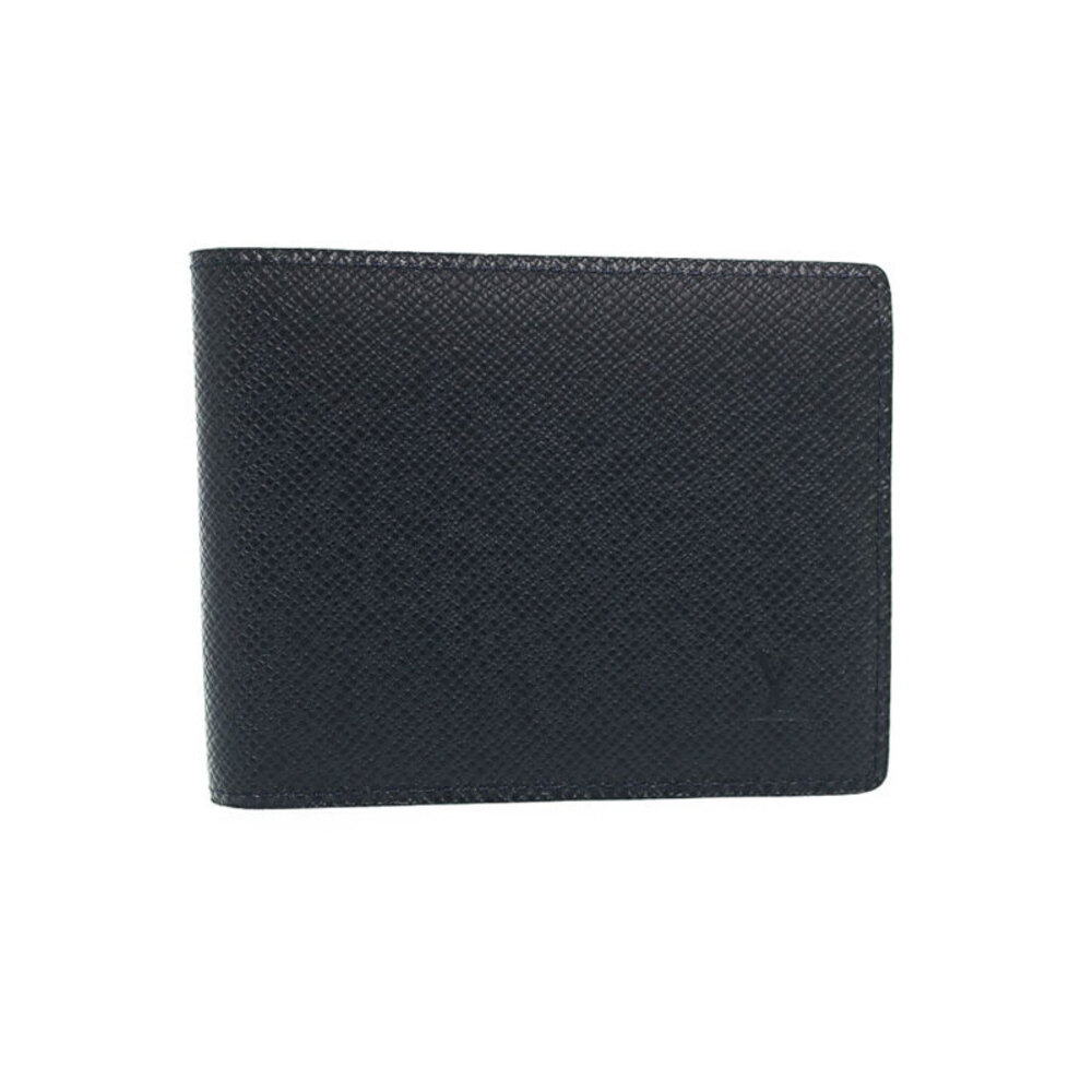 Louis Vuitton Taiga Portefeuille Compact Bi fold Short Wallet